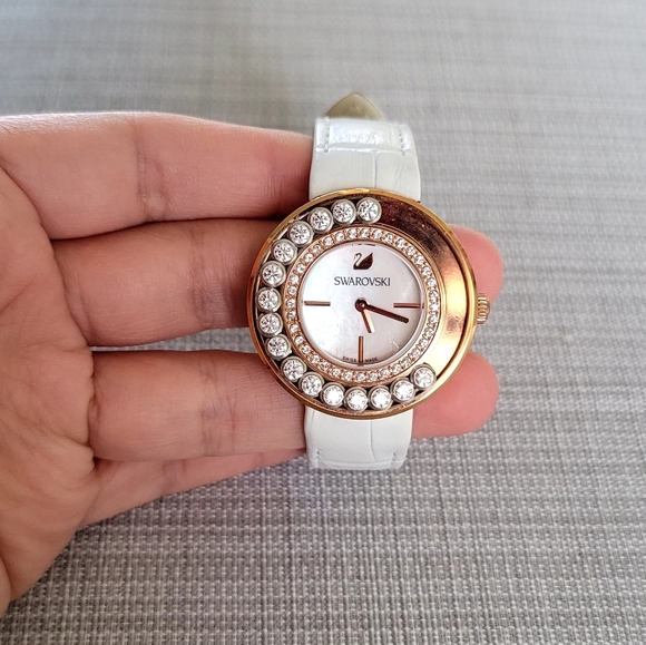 SWAROVSKI Ladies Leather Strap Watch - Picture 3 of 14